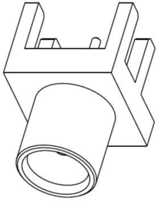 919-261J-71S Amphenol RF Koaxialsteckverbinder