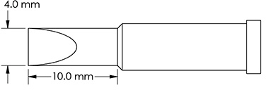 GT4-CH0040S METCAL Lötspitzen, Entlötspitzen und Heißluftdüsen Bild 2