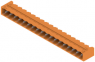 Stiftleiste, 18-polig, RM 5.08 mm, abgewinkelt, orange, 1147810000