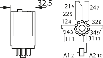 60.13.9.060.0040 Finder Industrial Relays Image 2