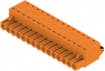 Buchsenleiste, 15-polig, RM 5 mm, gerade, orange, 1018020000