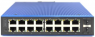 Ethernet Switch, managed, 16 Ports, 1 Gbit/s, 12-48 VDC, DN-651158