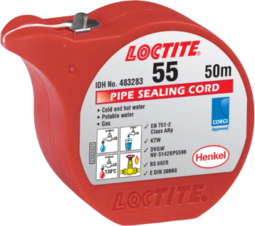 LOCTITE 55 BLISTER24X50M DE Loctite Dichtmassen, Vergussmassen