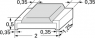 Widerstand, Dickschicht, SMD 0805 (2012), 0 Ω, 0.125 W, ±1 %, RC0805FR-070RL