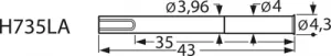 H735LA Feinmetall Zubehör für Prüfstifte