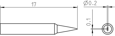 RTP 002 S Weller Soldering tips, desoldering tips and hot air nozzles Image 3