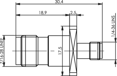 100023874 Telegärtner Koaxial Adapter Bild 2