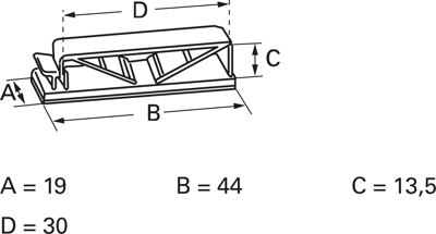 00000443 Kabelhalter