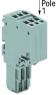 2-Leiter-Federleiste, 9-polig, RM 3.5 mm, 0,5-1,5 mm², AWG 20-16, gerade, 13.5 A, 500 V, Push-in, 2020-209