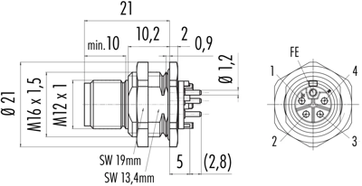 99 0641 10 05 binder Sensor-Actuator Connectors Image 2