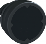 Drucktaster, unbeleuchtet, tastend, Bund rund, schwarz, Frontring schwarz, Einbau-Ø 22 mm, ZB5AC280
