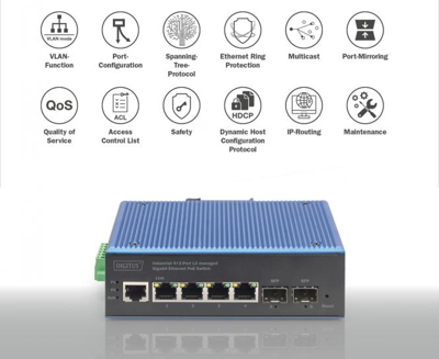 DN-651155 DIGITUS ETHERNET-Switches Bild 5