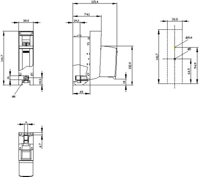 3NP1121-1CA24 Siemens Lasttrennschalter Bild 2