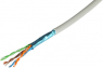 FRNC-B Netzwerkkabel, Cat 5e, 8-adrig, AWG 26-7, blau, 99154.100