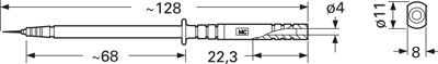 24.0238-22 Stäubli Electrical Connectors Prüfspitzen, Tastköpfe Bild 2