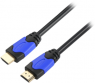 HighSpeed HDMI Kabel w. Ethernet, Premium Certif.,4K60Hz A-A St-St, 6m, sc