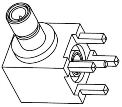 903-373J-51A Amphenol RF Koaxialsteckverbinder Bild 2