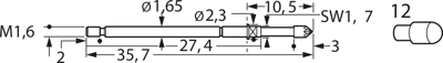 F73212B140G150 Feinmetall Prüfstifte Bild 3