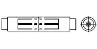 592583-3 AMP Stoßverbinder