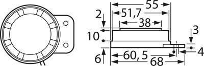 F/M50L-C Digisound Akustische Signalgeber Bild 2