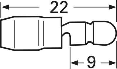 35038.000.000 LEAR Corporation Flachstecker