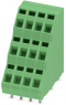 Leiterplattenklemme, 12-polig, RM 5.08 mm, 0,2-2,5 mm², 12 A, Federklemmanschluss, grün, 1891315