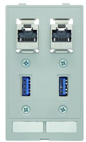 39500040097 Harting Adapter for D-Sub Connectors, USB Connectors, PC Connectors