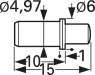 5082-B1D-3.0NE-AU-4.0 M PTR Contact Probes