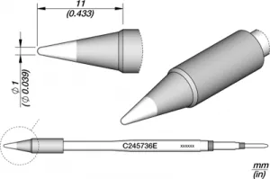 C245736E JBC Lötspitzen, Entlötspitzen und Heißluftdüsen