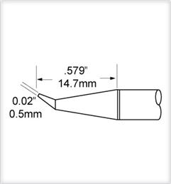 SCP-CNB05 METCAL Lötspitzen, Entlötspitzen und Heißluftdüsen Bild 3