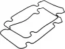 1553WBGASKET Hammond Accessories for Enclosures