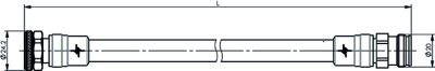 100009933 Telegärtner Assembled Coaxial Cables