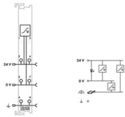 750-624/020-000 WAGO Feed and segment modules Image 2