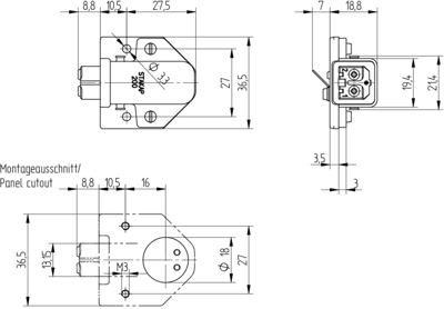 932045106 Hirschmann Automation and Control Device Connectors Image 2