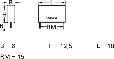 MKP4F033304C00KSSD Wima Folienkondensatoren Bild 2