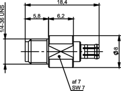 100024816 Telegärtner Koaxial Adapter Bild 2