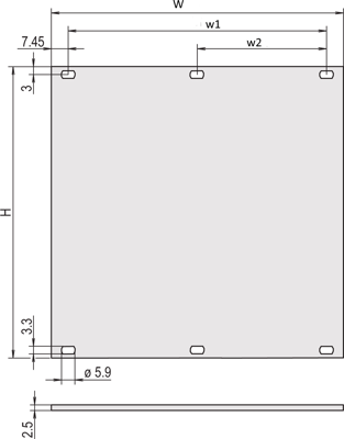 30838-162 SCHROFF Accessories for Enclosures