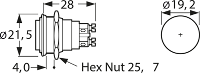 MP0037 BULGIN Pushbutton Switches Image 5