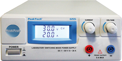 P 6155 PeakTech Labornetzteile und Lasten