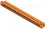 Stiftleiste, 21-polig, RM 5.08 mm, abgewinkelt, orange, 1150000000