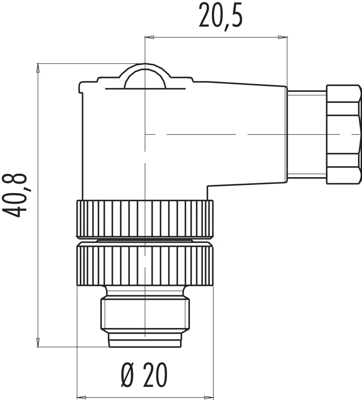 99 2429 52 03 binder Sensor-Aktor Rundsteckverbinder Bild 2