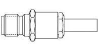 1051919-1 AMP Koaxialsteckverbinder