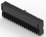 Buchsengehäuse, 34-polig, RM 2.54 mm, gerade, schwarz, 3-928336-4