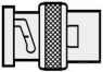 BNC Stecker 50 Ω, RG-165, RG-213, RG-214, RG-215, RG-225, Lötanschluss, gerade, 132195-000