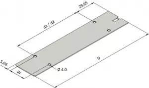 34812-408 SCHROFF Gehäusezubehör