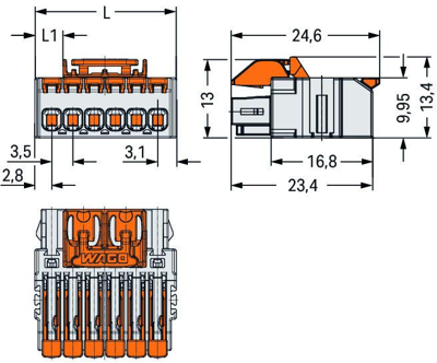 2734-1106/328-000 WAGO PCB Connection Systems Image 5