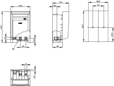 3NP1123-1CA20 Siemens Lasttrennschalter Bild 2