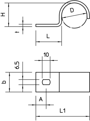 1014528 OBO Bettermann Cable Holders Image 2