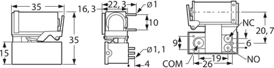 CX-120P TOHTSU Coaxial Relays Image 2