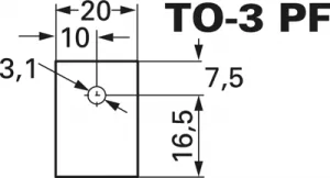 10007656 Fischer Elektronik Mounting pads